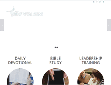 Tablet Screenshot of deafvitalsigns.com
